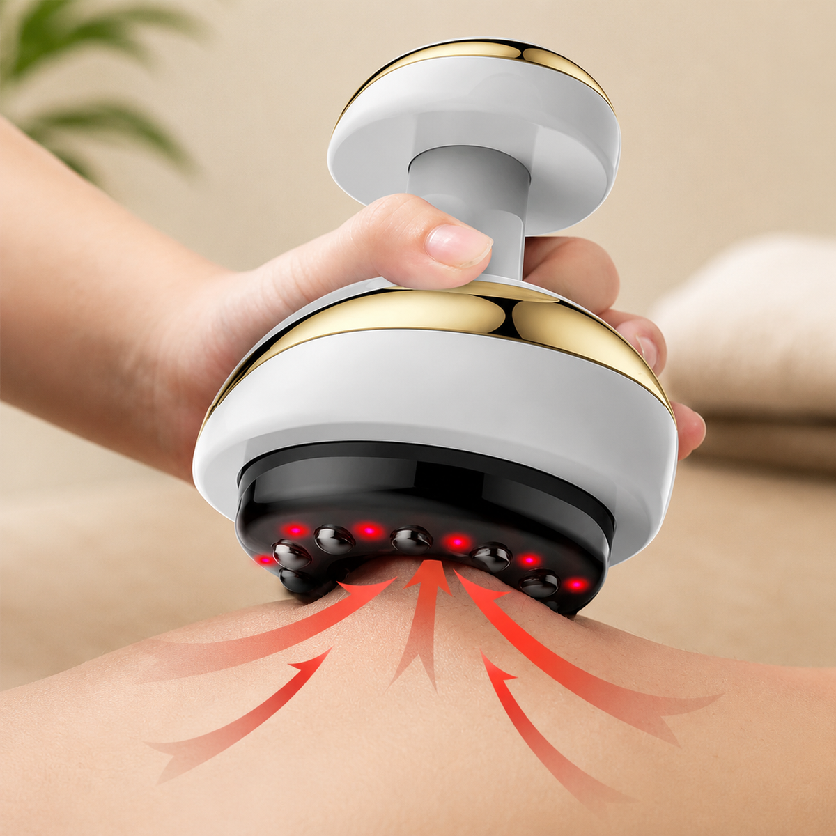Electric Cupping Massager with Heat – Vacuum Therapy & Body Relaxation Device