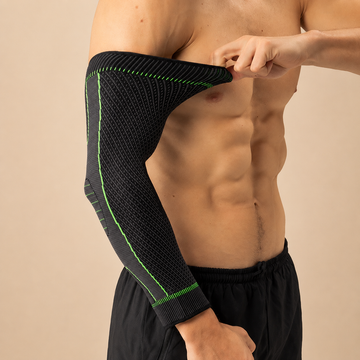 Breathable Elbow Compression Sleeve – Non-Slip Arm Support for Sports & Workouts