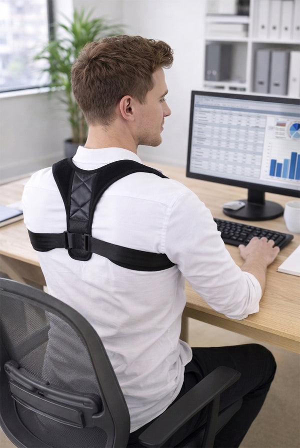 Adjustable Back Posture Corrector – Breathable Support Brace