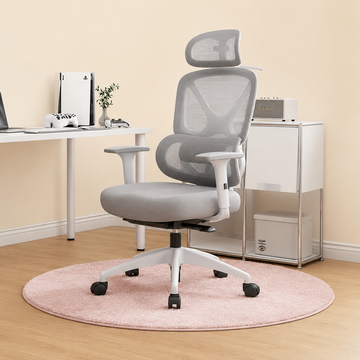 Ergonomic Gaming & Office Chair – Reclining with Lumbar Support & 4D Armrests