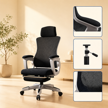 Adjustable Gaming & Office Chair – Reclining Ergonomic Comfort Seat