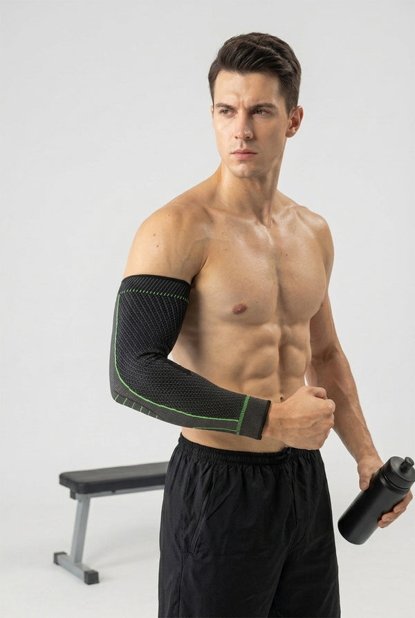Compression Elbow Sleeve – Breathable Elastic Support for Sports