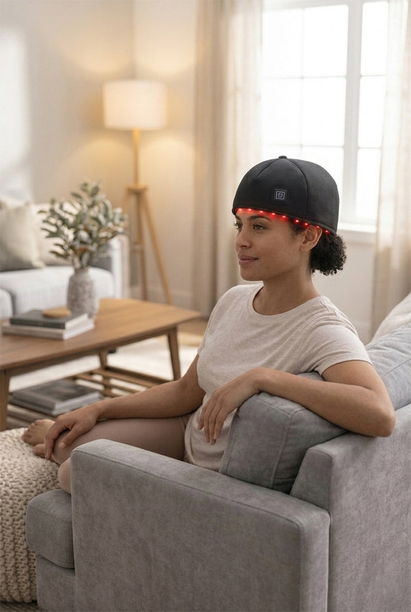 Red & Near Infrared Light Therapy Cap – 660nm & 830nm LED Hair Growth Device