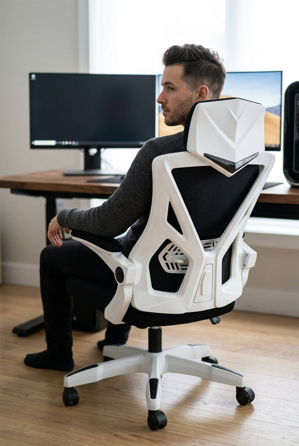 Adjustable Gaming & Office Chair – Reclining Ergonomic Comfort Seat