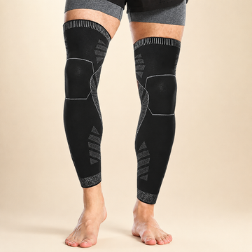 Full Leg Compression Sleeve – Long Knee Support for Sports & Pain Relief