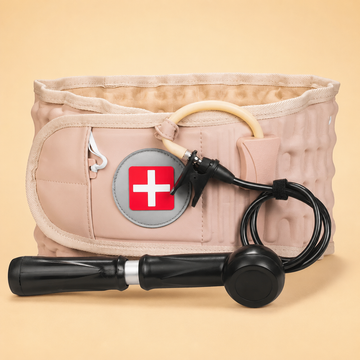 Back Decompression Lumbar Belt – Inflatable Support Brace for Lower Back