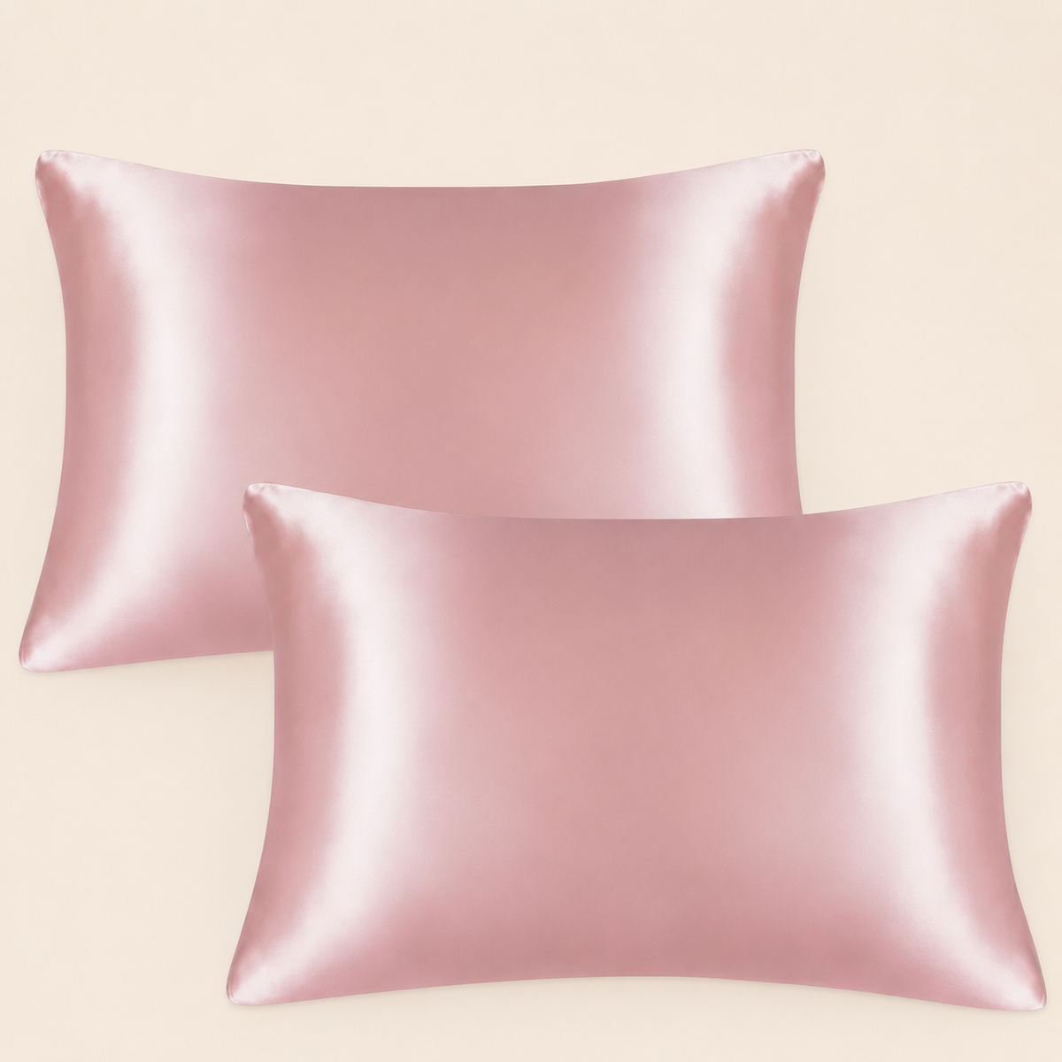 Natural Mulberry Silk Pillowcase – Silky Smooth Standard & Queen Size