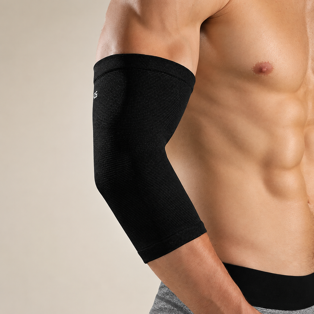 Breathable Elbow Compression Sleeve – Elastic Arm Support Brace