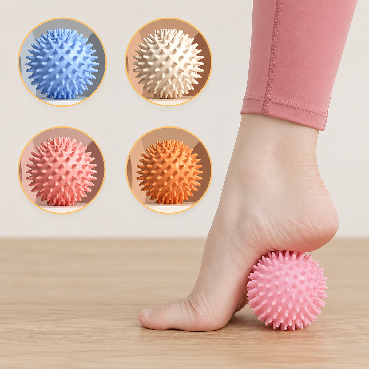 Deep Tissue Massage Ball – Fascia & Muscle Relief for Neck, Shoulders & Feet