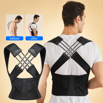 Adjustable Posture Corrector – Upper & Lower Back Support Brace