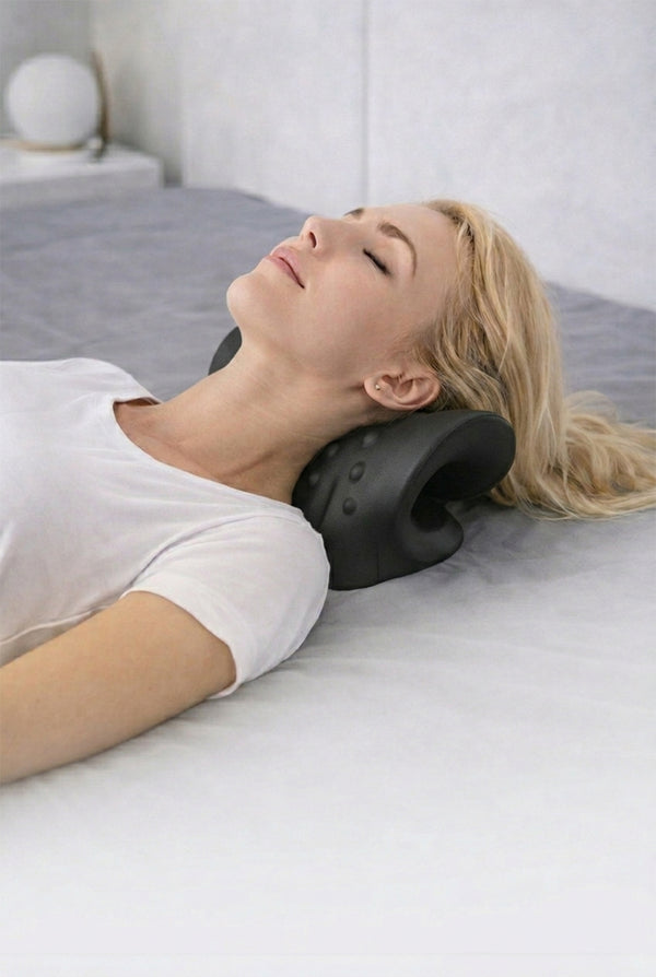 Portable Cervical Massage Pillow – Neck Alignment & Support Device
