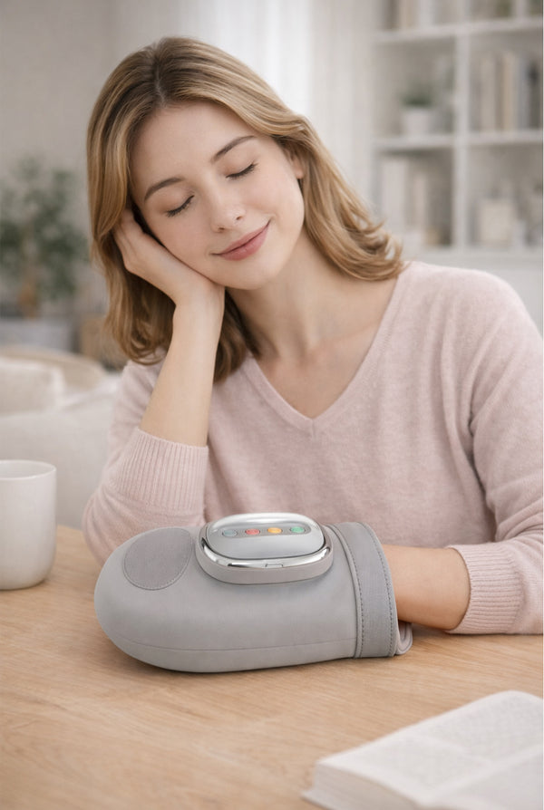 Hand Massager with Air Compression – Finger, Palm & Wrist Relaxation Glove