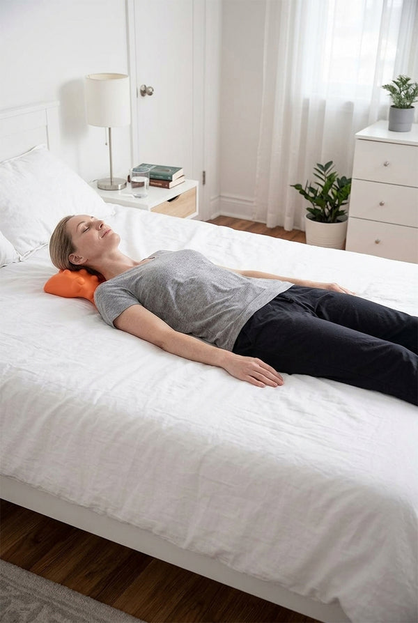Cervical Neck Stretcher – Traction & Trigger Point Support Device