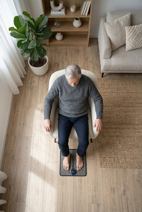 Electric EMS Foot Massager Mat – Muscle Training & Relaxation Tool