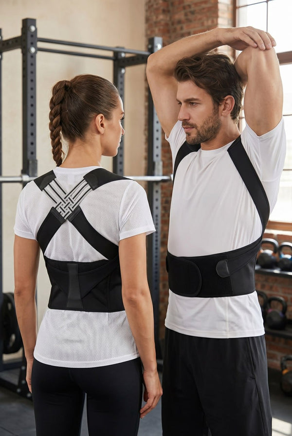 Adjustable Posture Corrector – Upper & Lower Back Support Brace