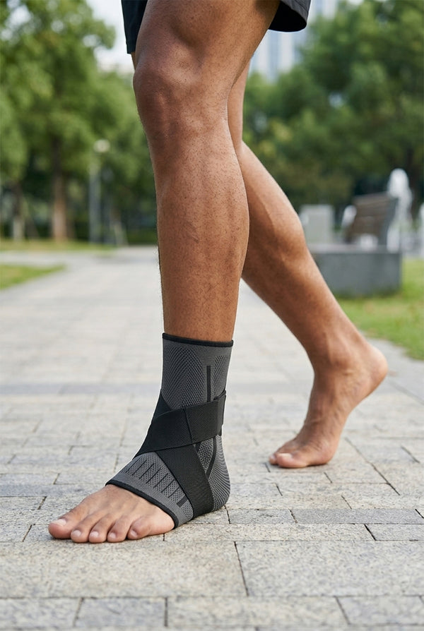 Ankle Compression Support Brace – Adjustable Sports Protection Sleeve