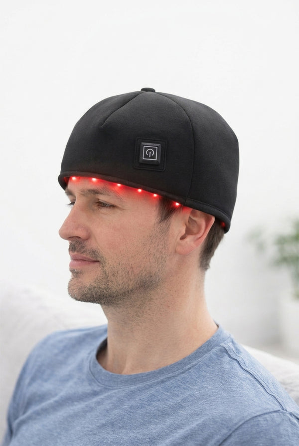Red & Near Infrared Light Therapy Cap – 660nm & 830nm LED Hair Growth Device