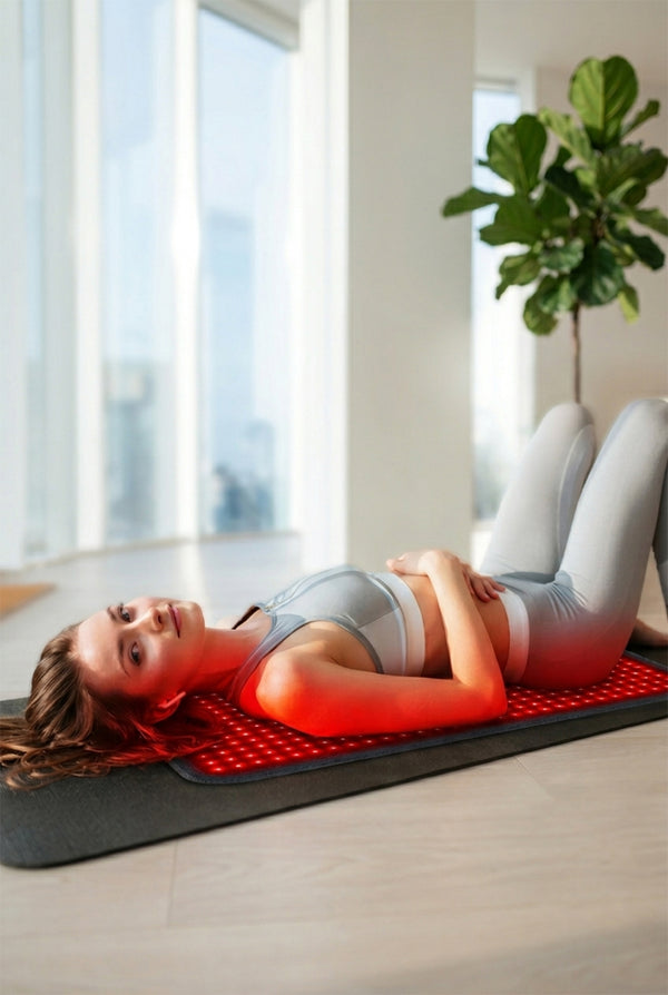 Red Light Therapy Heating Pad – Infrared 850nm Relief for Back, Waist & Shoulders