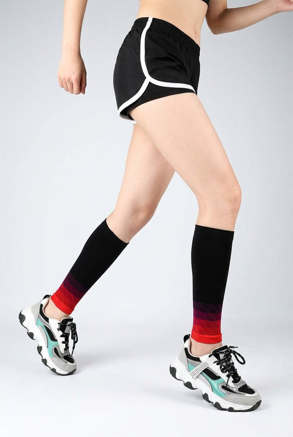 Running Compression Calf Sleeves – 20–30mmHg Leg Support for Men & Women