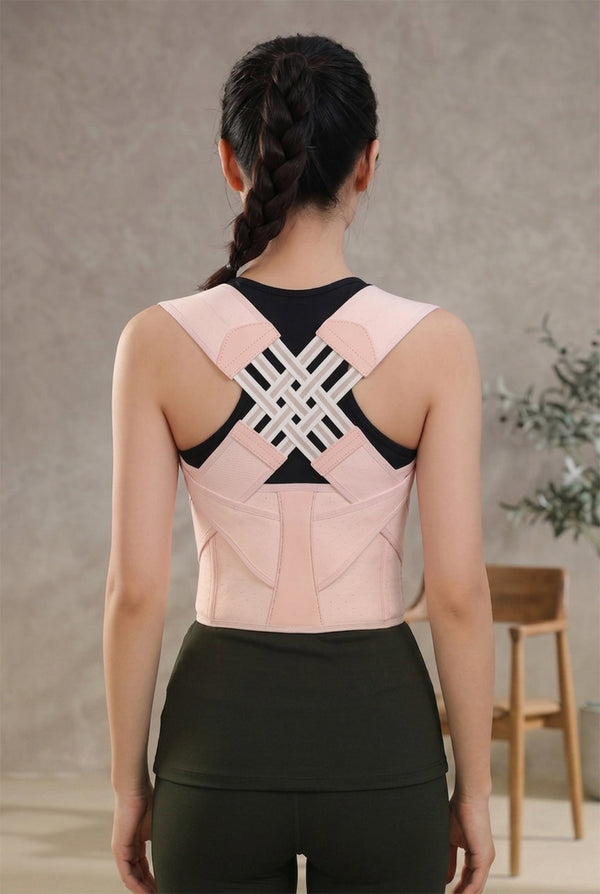 Adjustable Posture Corrector – Upper & Lower Back Support Brace