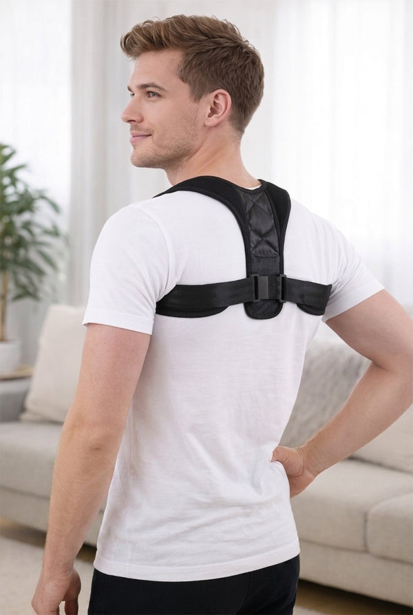 Adjustable Back Posture Corrector – Breathable Support Brace