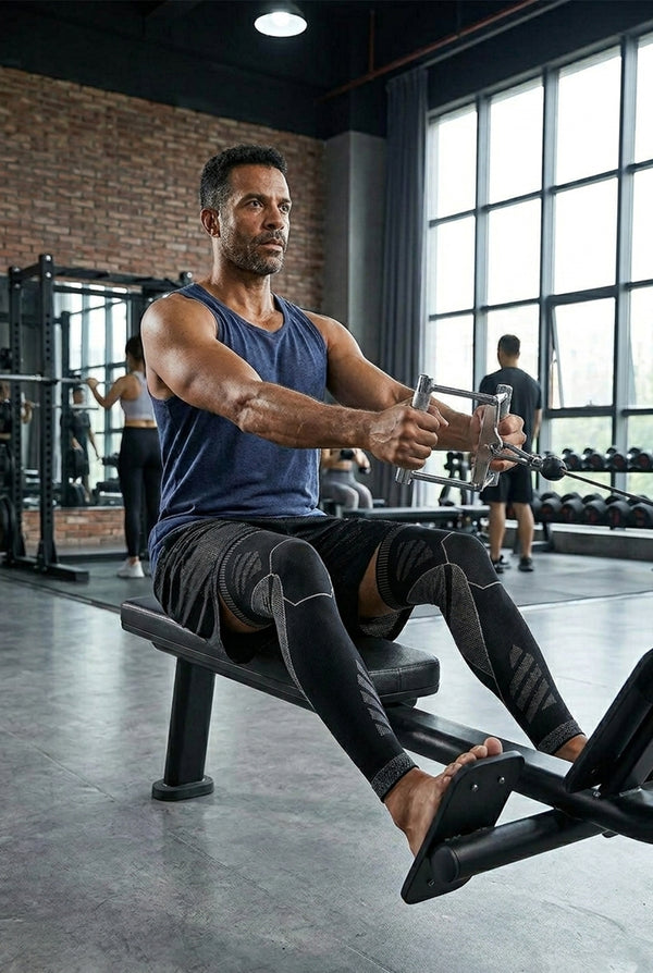 Full Leg Compression Sleeve – Long Knee Support for Sports & Pain Relief