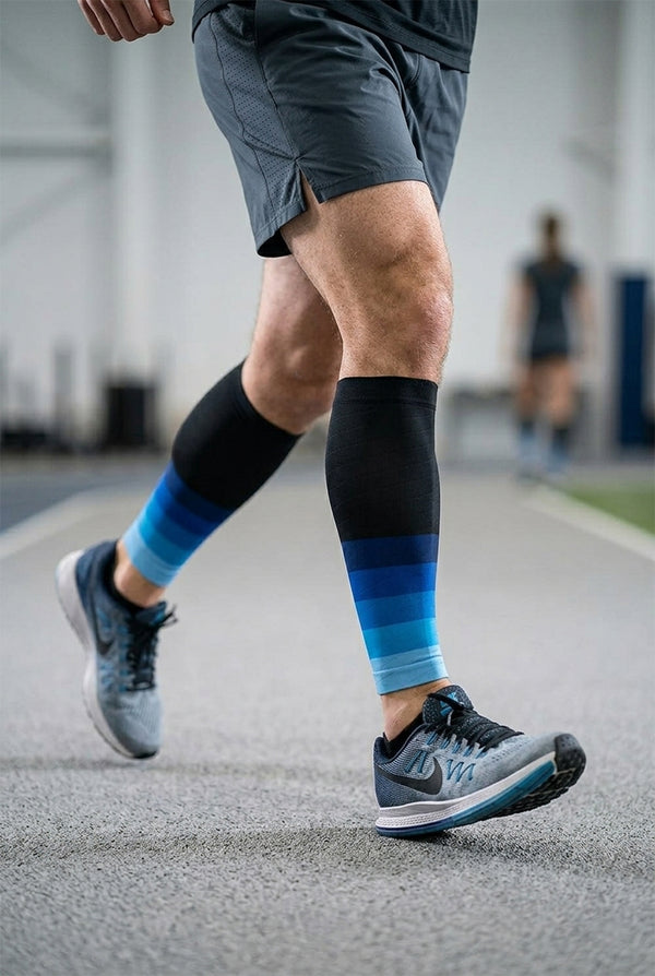 Running Compression Calf Sleeves – 20–30mmHg Leg Support for Men & Women