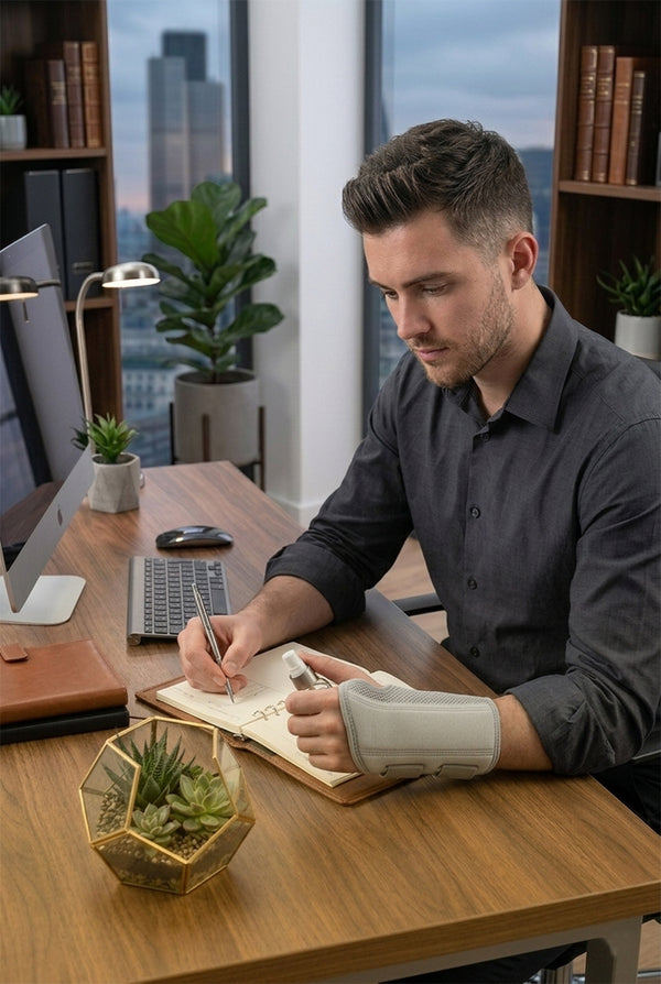 Wrist Stabilising Brace – Adjustable Support with Built-In Splint