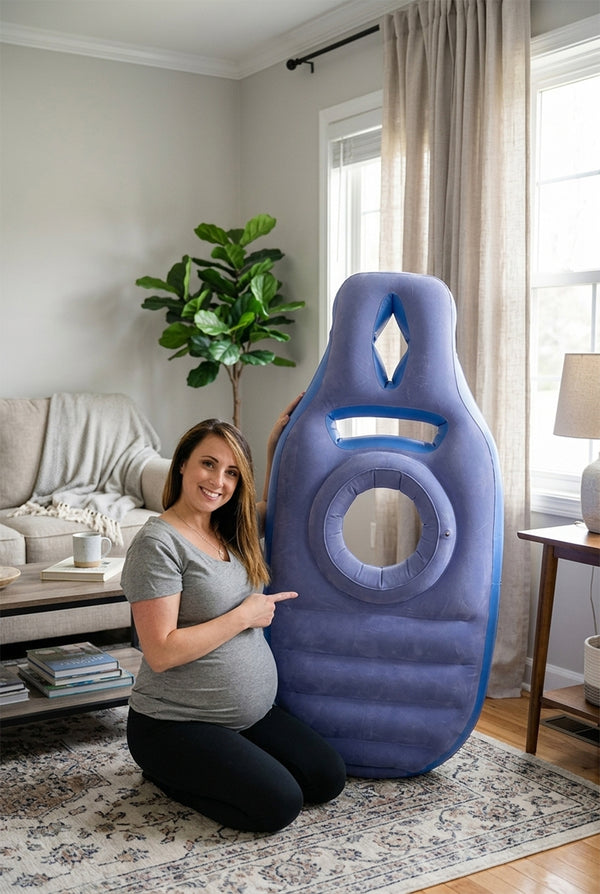 Inflatable Pregnancy Pillow & Support Mat – Comfortable Maternity Sleeping Cushion