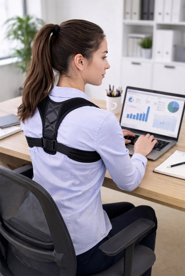 Adjustable Back Posture Corrector – Breathable Support Brace