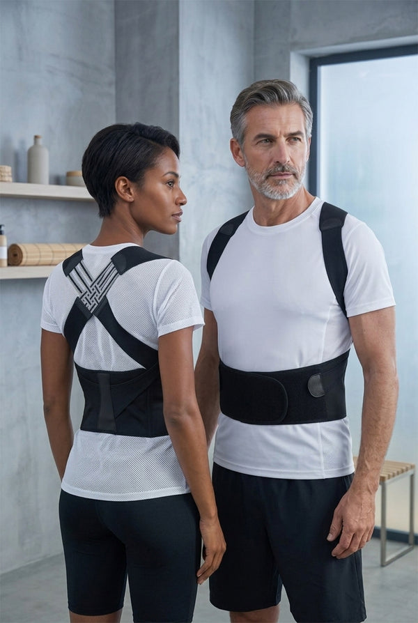Adjustable Posture Corrector – Upper & Lower Back Support Brace