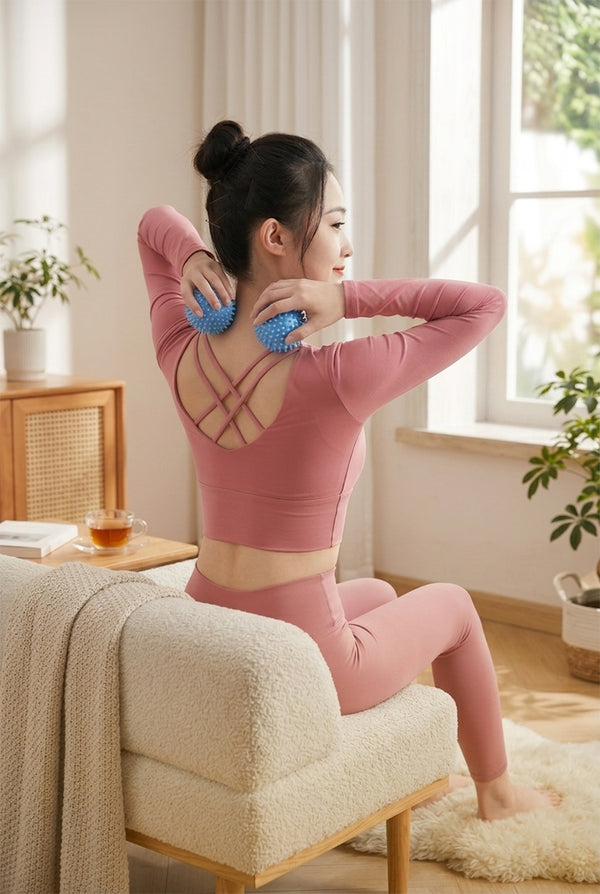 Deep Tissue Massage Ball – Fascia & Muscle Relief for Neck, Shoulders & Feet