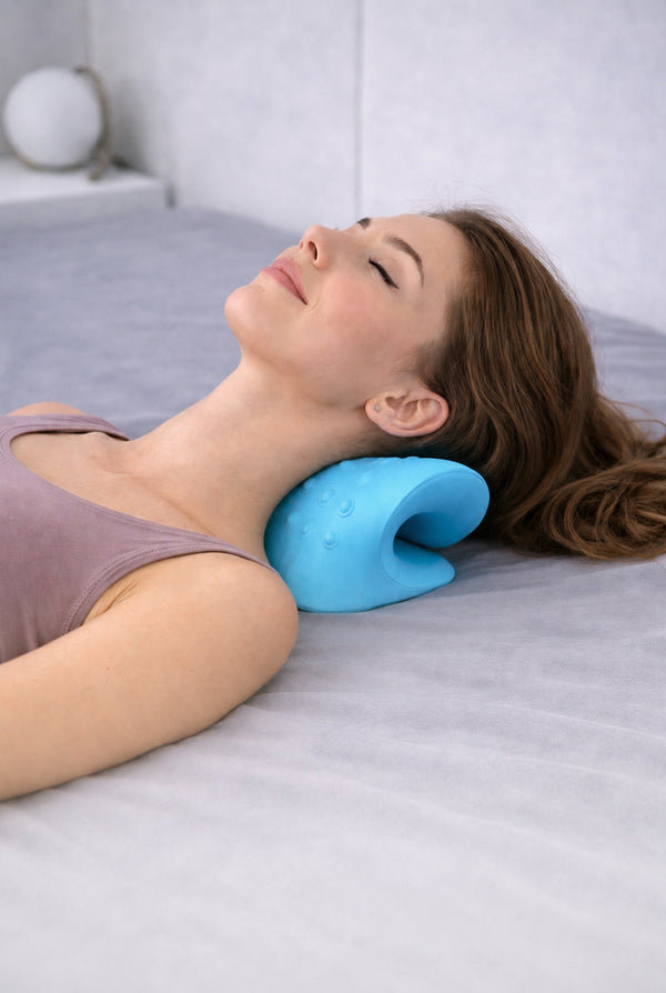 Portable Cervical Massage Pillow – Neck Alignment & Support Device