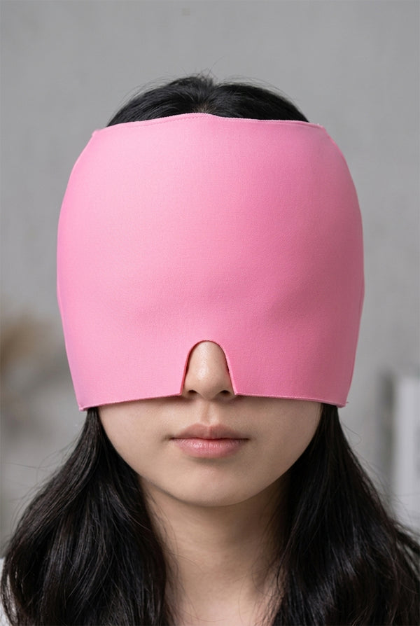 Reusable Gel Ice Migraine Relief Cap – Cold Compression Head Wrap