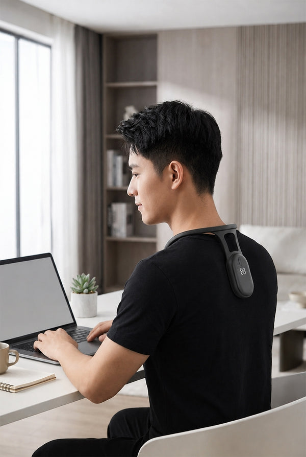 Smart Posture Corrector with Real-Time Vibration Reminder – Back Alignment Support