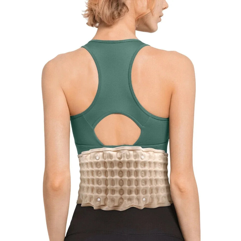 Back Decompression Lumbar Belt – Inflatable Support Brace for Lower Back