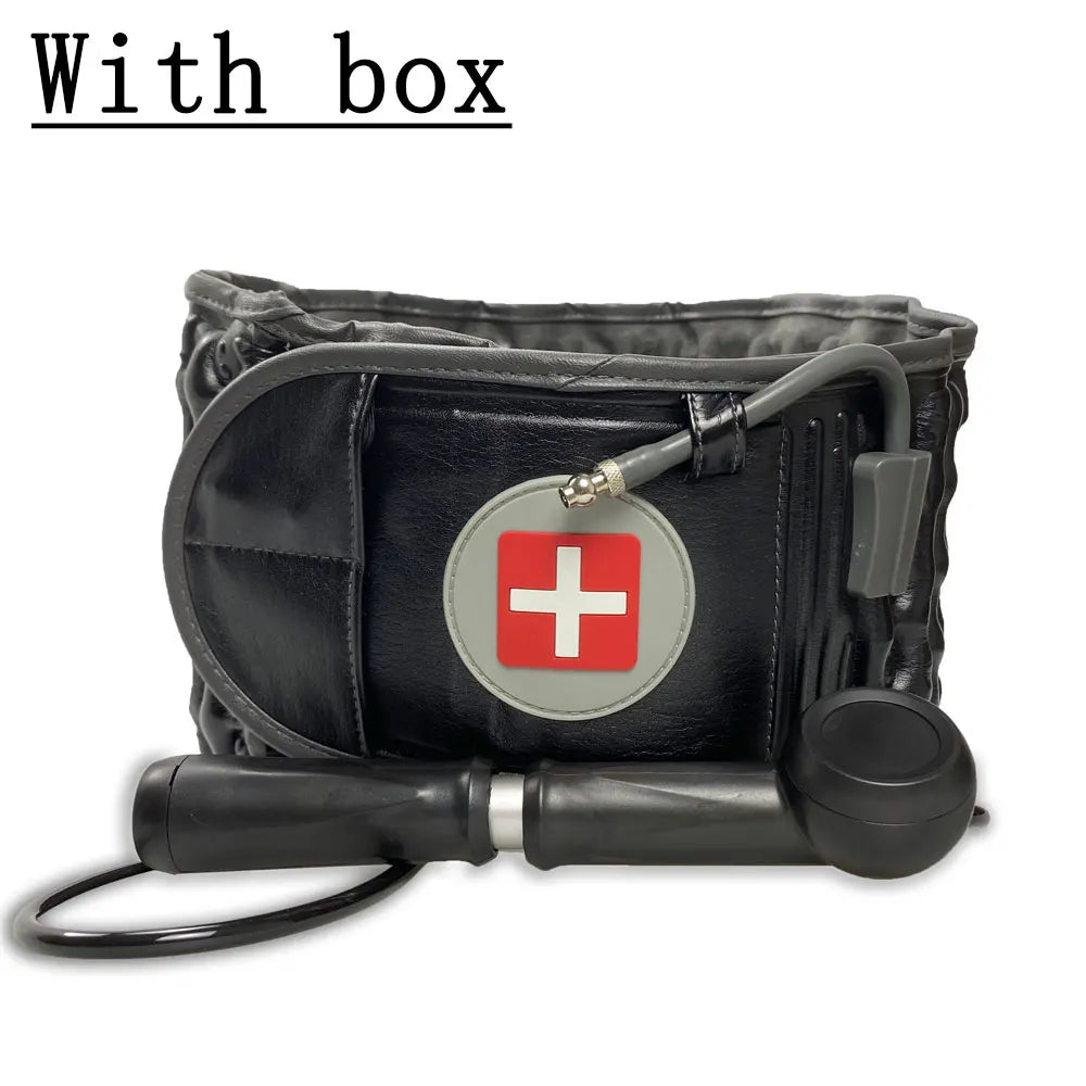 Back Decompression Lumbar Belt – Inflatable Support Brace for Lower Back