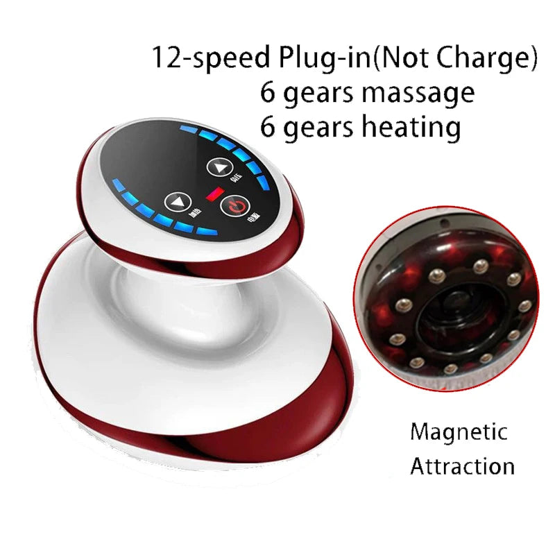 Electric Cupping Massager with Heat – Vacuum Therapy & Body Relaxation Device