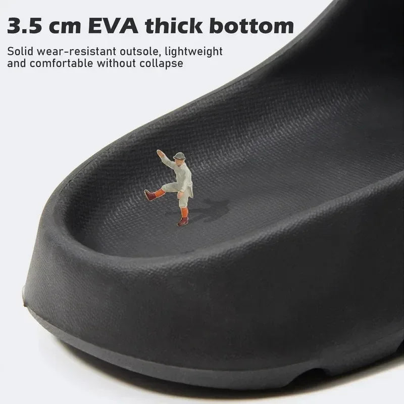 Cloud Slide Sandals – Thick Sole EVA Summer Slippers for Men & Women