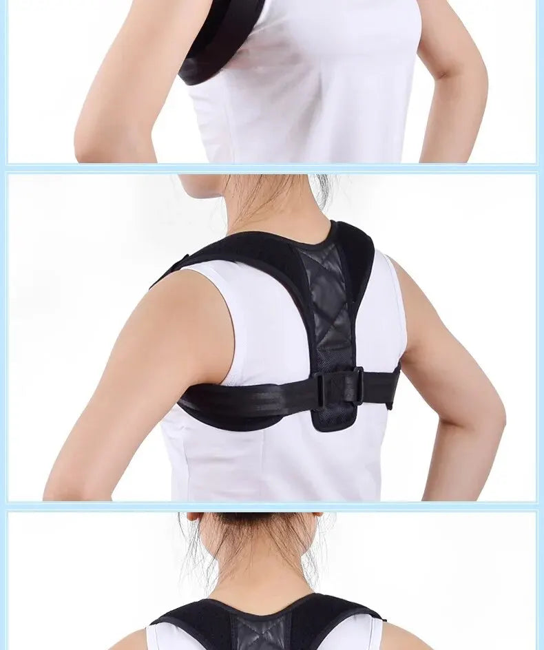 Adjustable Back Posture Corrector – Breathable Support Brace