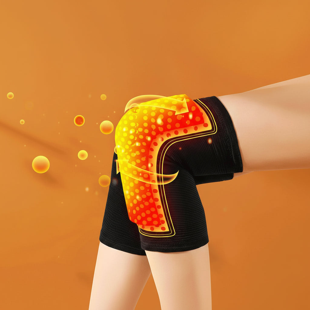 Self-Heating Knee Support Pads (1 Pair) – Warm Compression for Joint Comfort