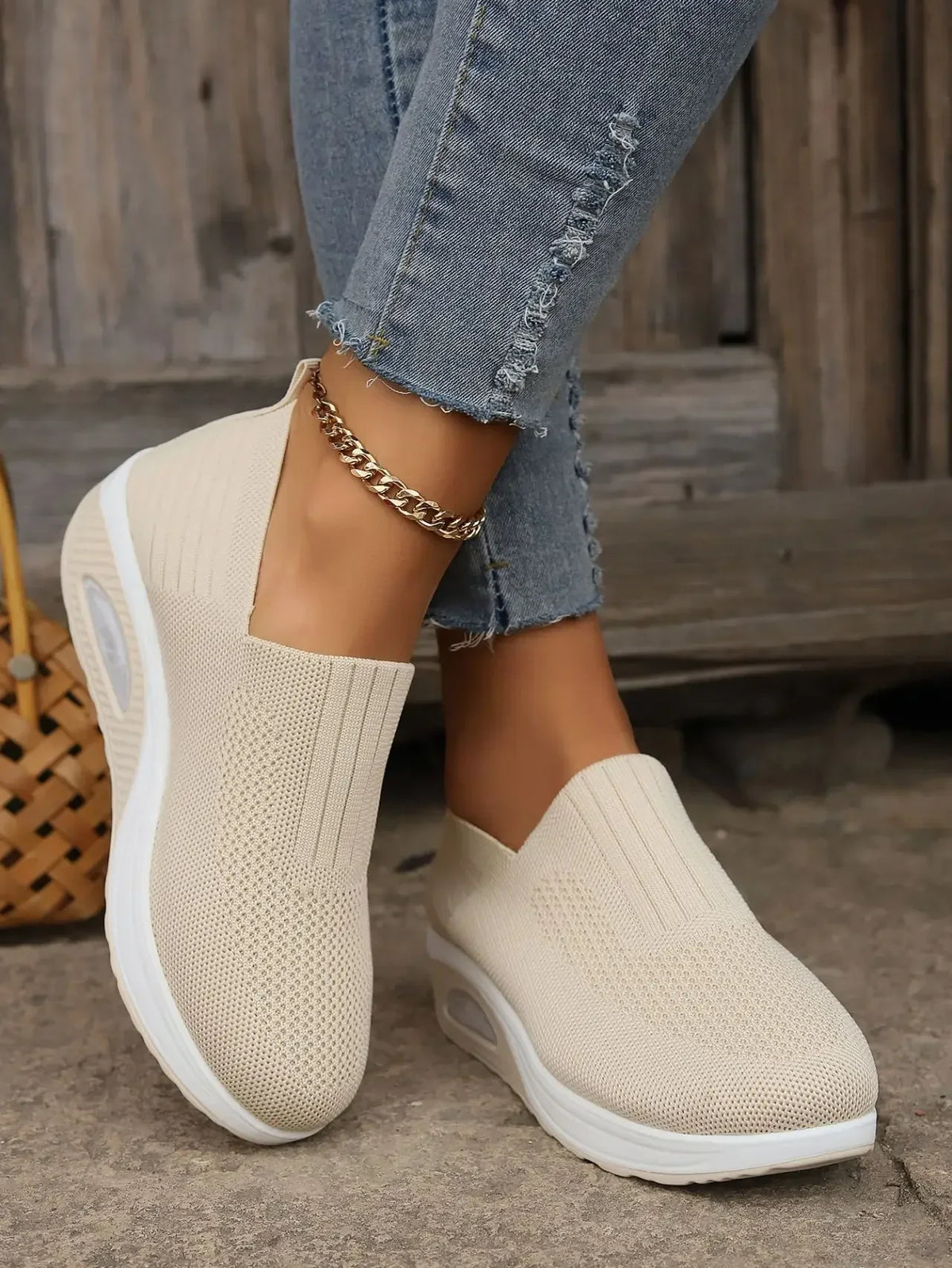 Women’s Breathable Air Cushion Running & Walking Sneakers