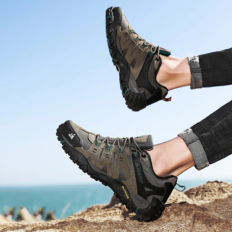 Men’s Trekking & Hiking Shoes – Wear-Resistant Outdoor Sneakers