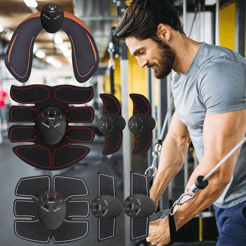 EMS Muscle Stimulator Belt – Wireless Ab, Arm & Leg Training Device