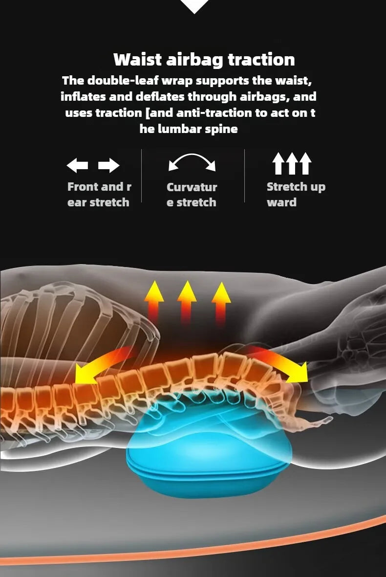 Full Body Massage Mat with Heat – Airbag Compression & Vibration Massage Cushion