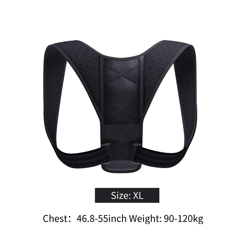 Adjustable Back Posture Corrector – Breathable Support Brace