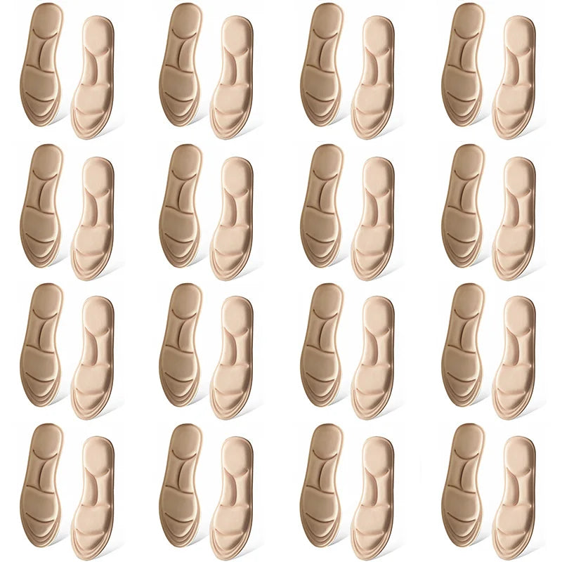 5D Memory Foam Insoles – Breathable Cushioned Support for Sports & Daily Wear