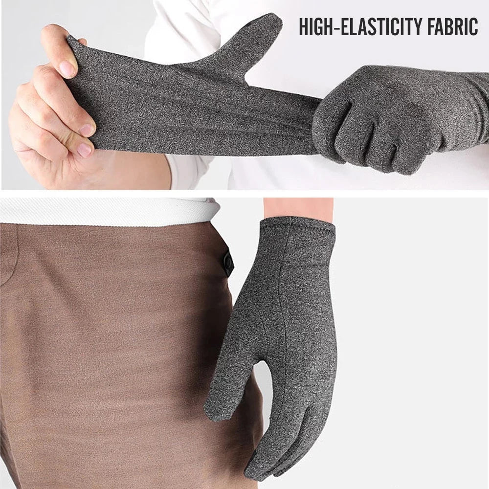 Compression Arthritis Gloves (1 Pair) – Full Finger Support for Hand Comfort
