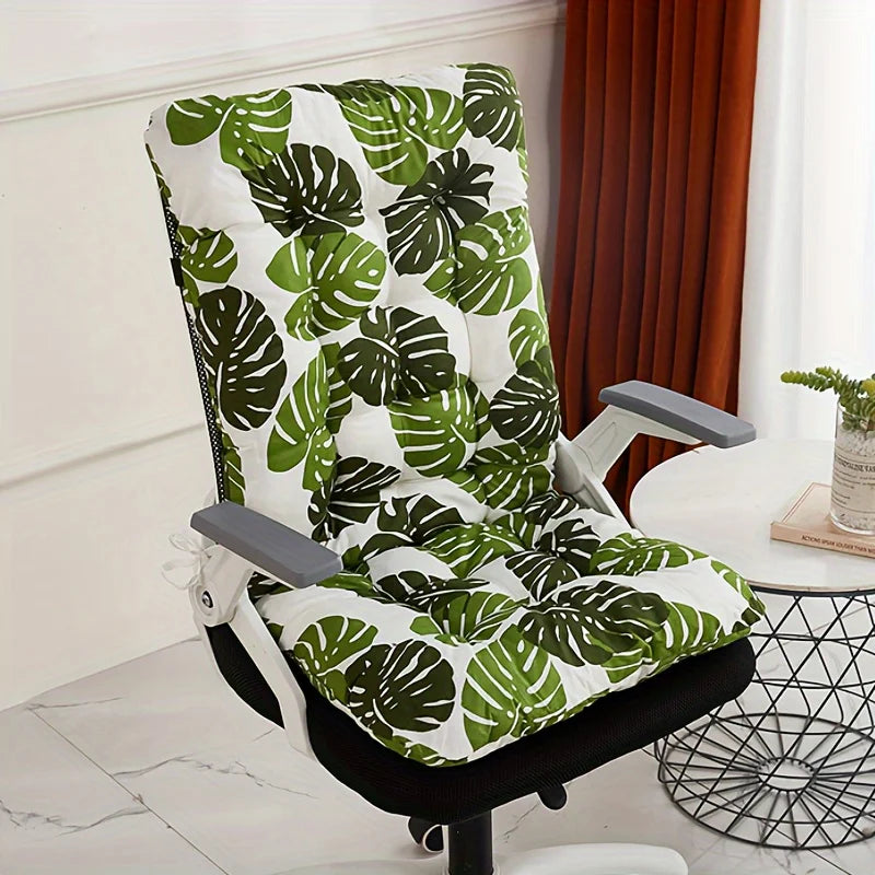 Ergonomic Seat Cushion with Back Support – Office Chair & Car Comfort Pad