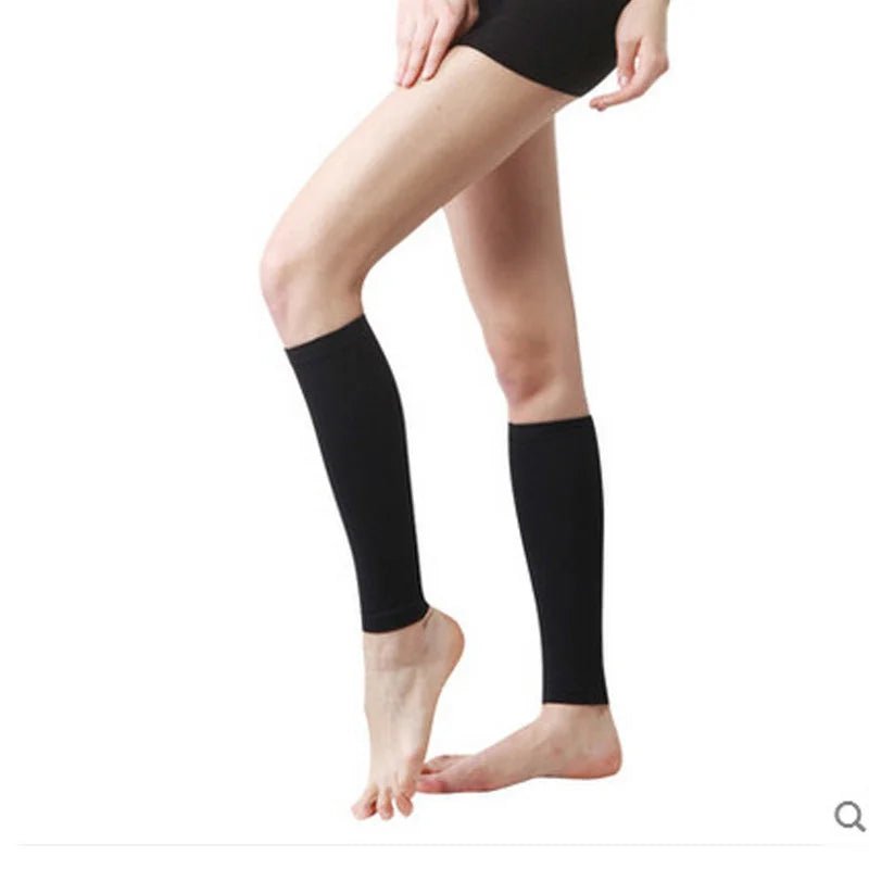 Running Compression Calf Sleeves – 20–30mmHg Leg Support for Men & Women
